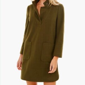 Tuckernuck Olive Emerson Dress Medium